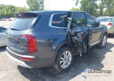2020 Kia Telluride Lx z USA, uszkodzony, nr VIN 5XYP24HC2LG016035